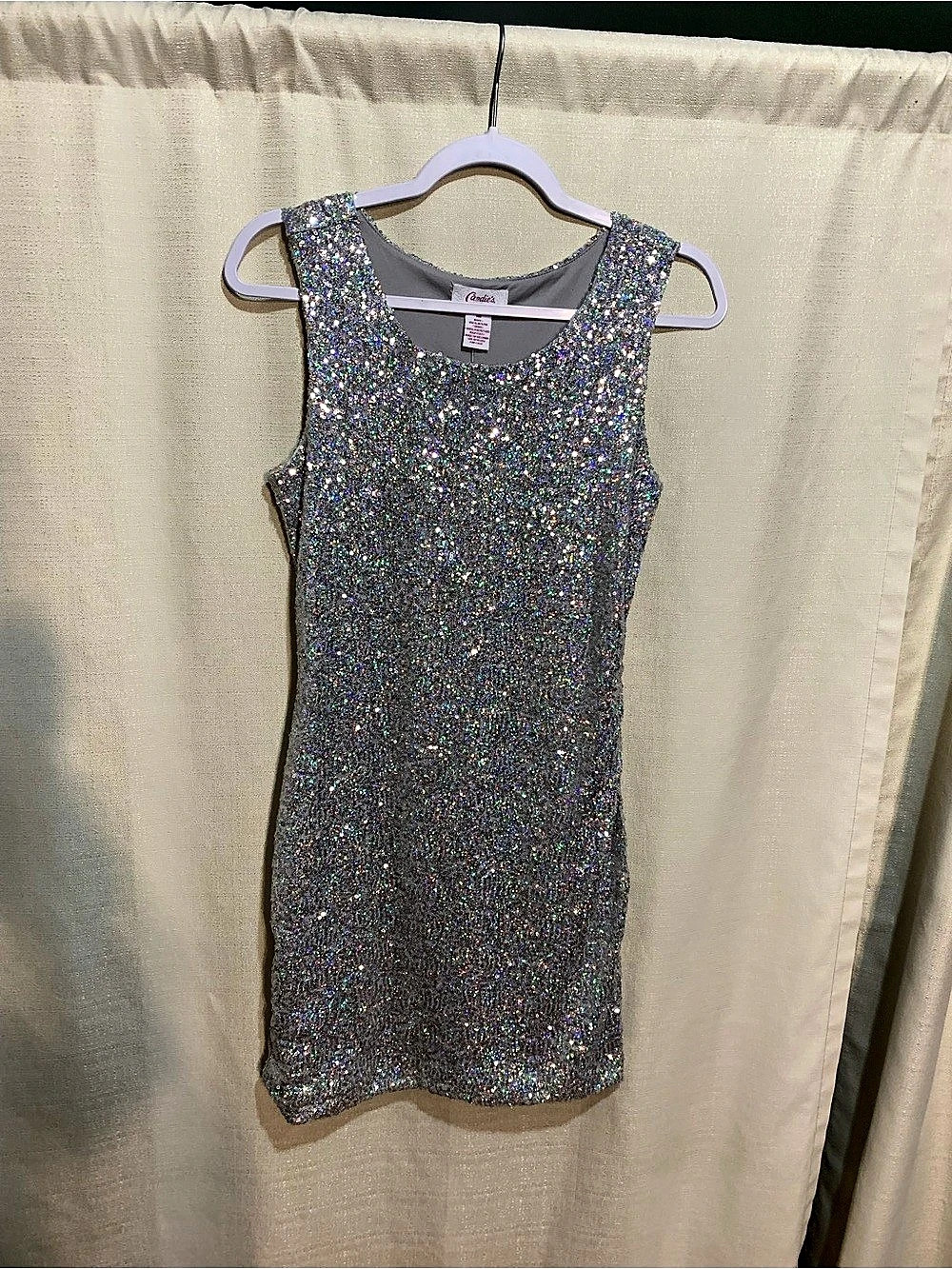 Candie's H7R1STUDY SILVER H7R1STUDY in Silver Size Medium NWT a4/116